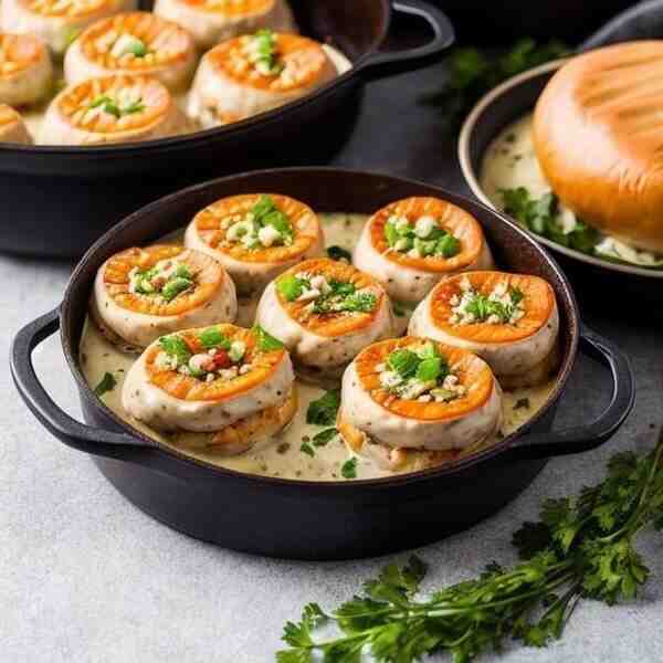 Курица фаршированная Поцарски